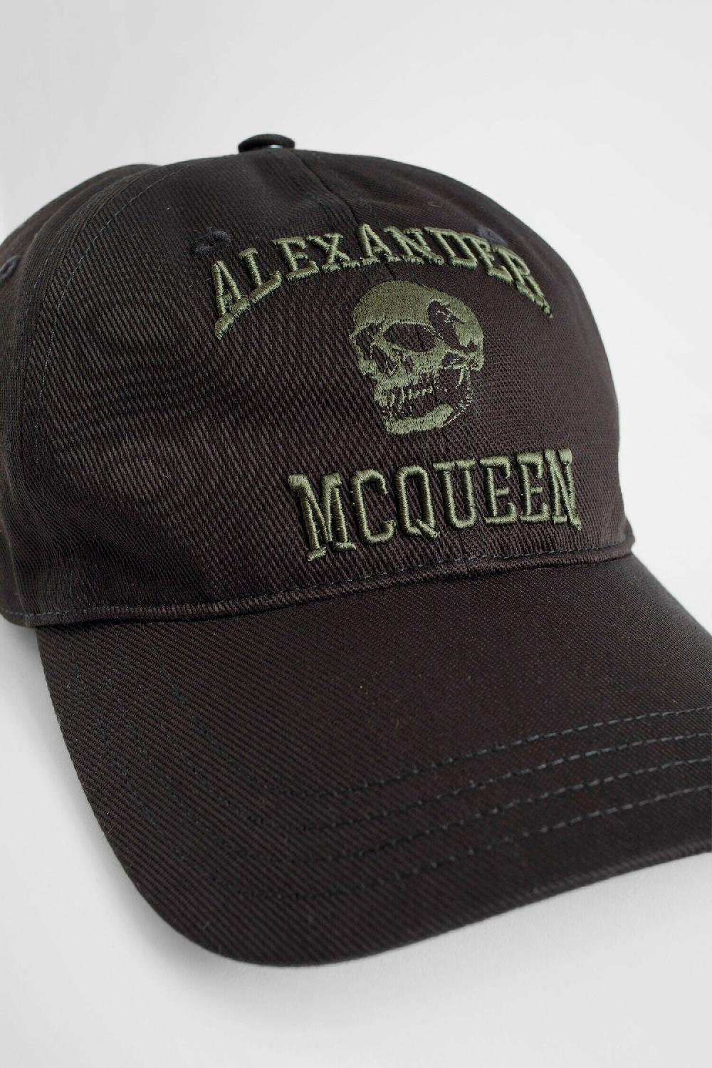 Antonioli ALEXANDER MCQUEEN MAN BLACK HATS Convenienza