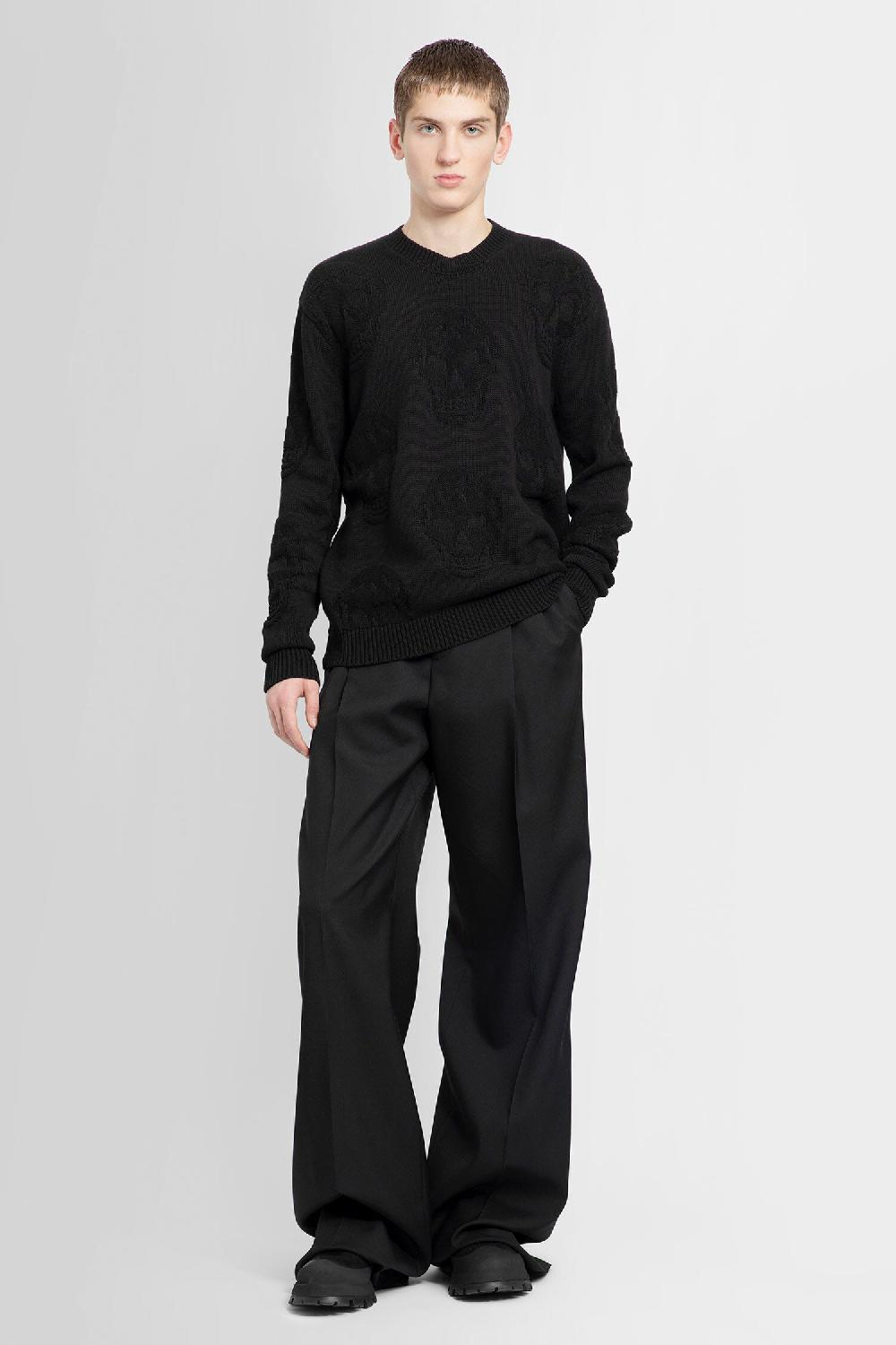 Antonioli ALEXANDER MCQUEEN MAN BLACK KNITWEAR Online