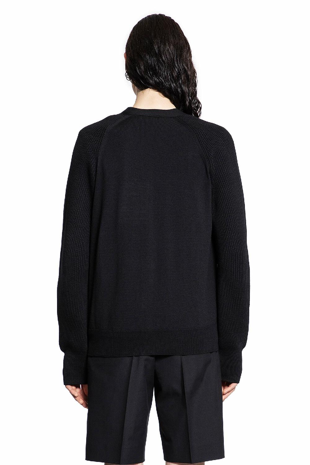 Antonioli ALEXANDER MCQUEEN MAN BLACK KNITWEAR Sconto