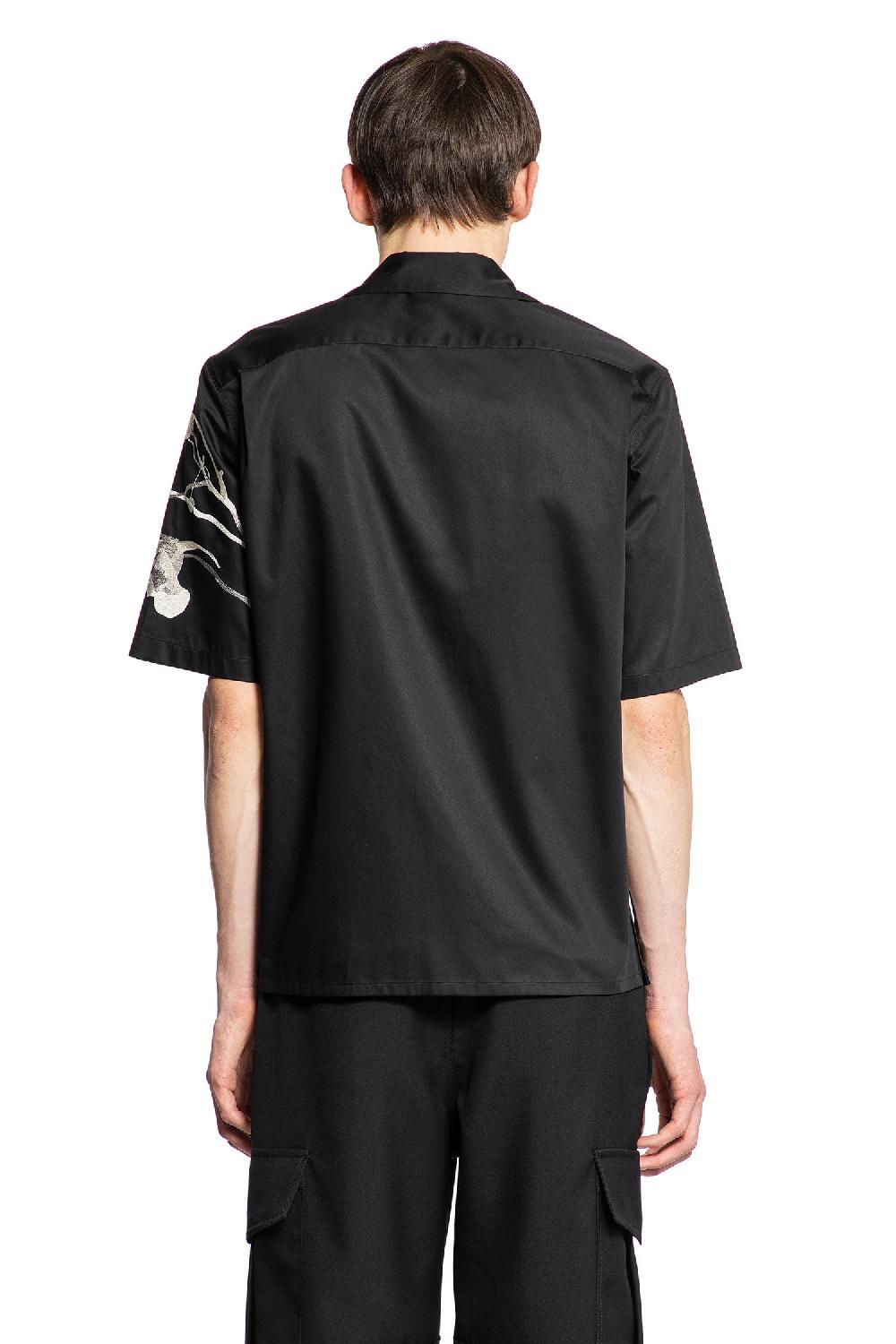 Antonioli ALEXANDER MCQUEEN MAN BLACK SHIRTS Vendita Economica
