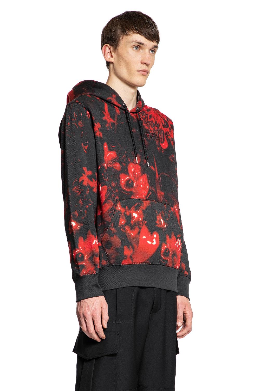 Antonioli ALEXANDER MCQUEEN MAN BLACK SWEATSHIRTS Moda