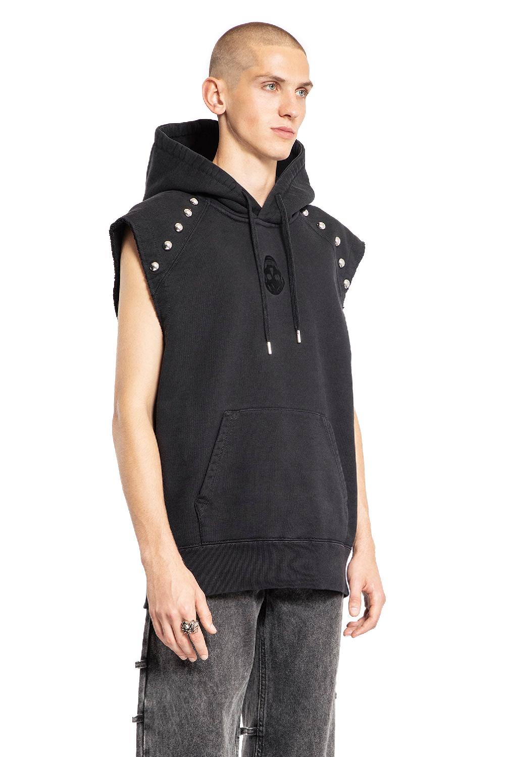 Antonioli ALEXANDER MCQUEEN MAN BLACK SWEATSHIRTS 2025