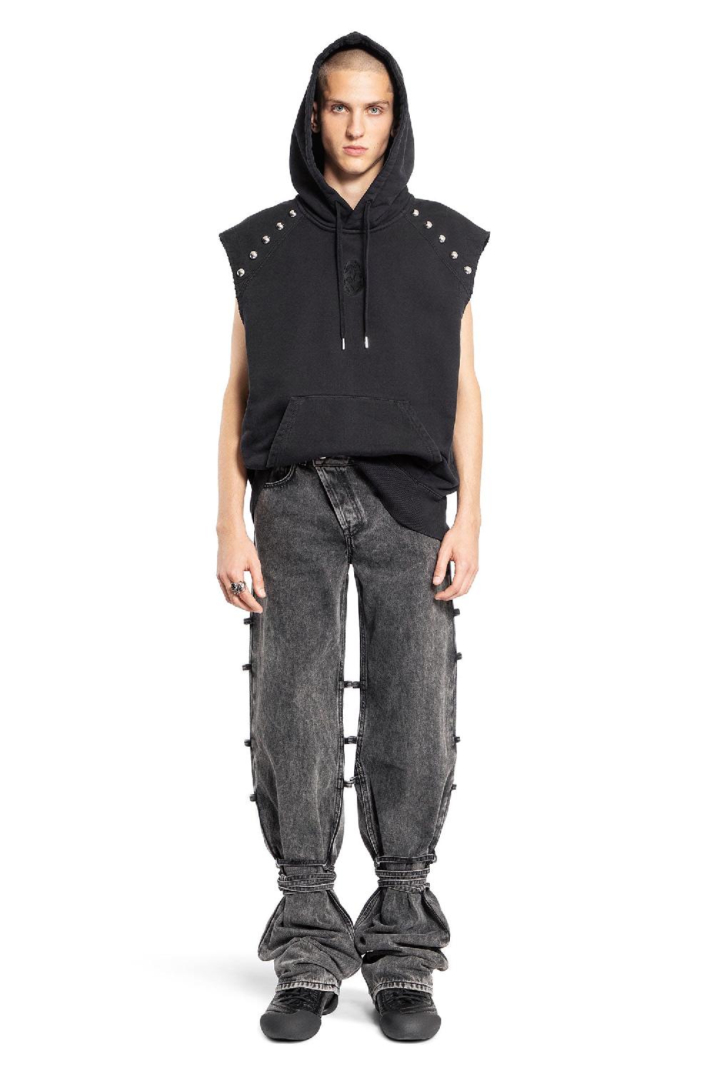 Antonioli ALEXANDER MCQUEEN MAN BLACK SWEATSHIRTS 2025