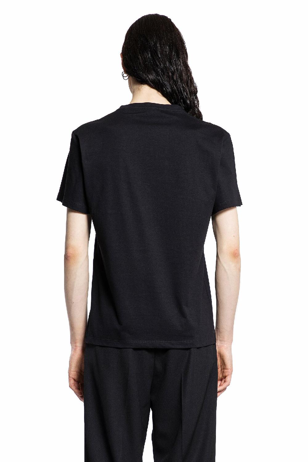 Antonioli ALEXANDER MCQUEEN MAN BLACK T-SHIRTS & TANK TOPS Moda
