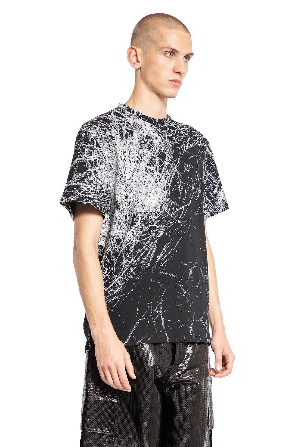 Antonioli ALEXANDER MCQUEEN MAN BLACK T-SHIRTS & TANK TOPS Qualità