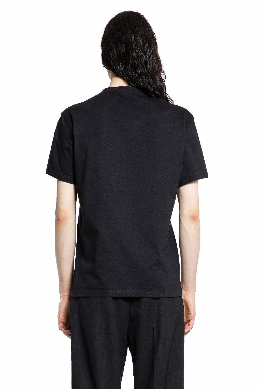 Antonioli ALEXANDER MCQUEEN MAN BLACK T-SHIRTS & TANK TOPS Vendita