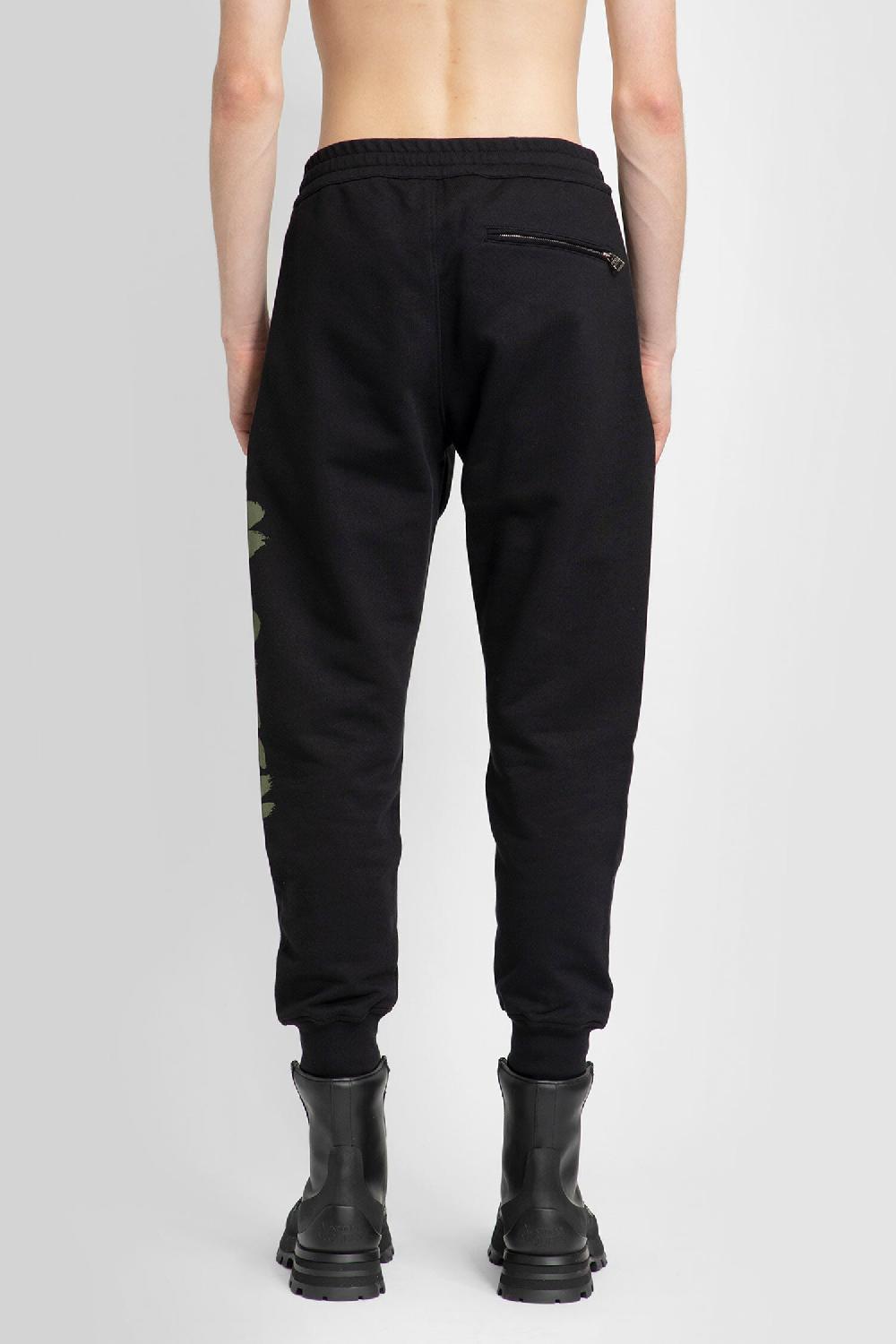 Antonioli ALEXANDER MCQUEEN MAN BLACK TROUSERS Spedizione Gratuita