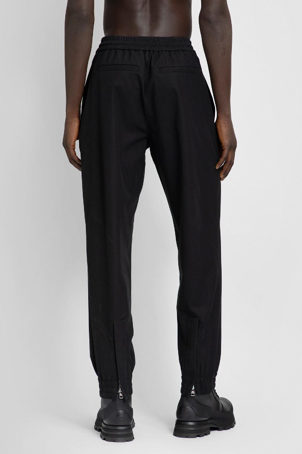 Antonioli ALEXANDER MCQUEEN MAN BLACK TROUSERS Soddisfazione Garantita
