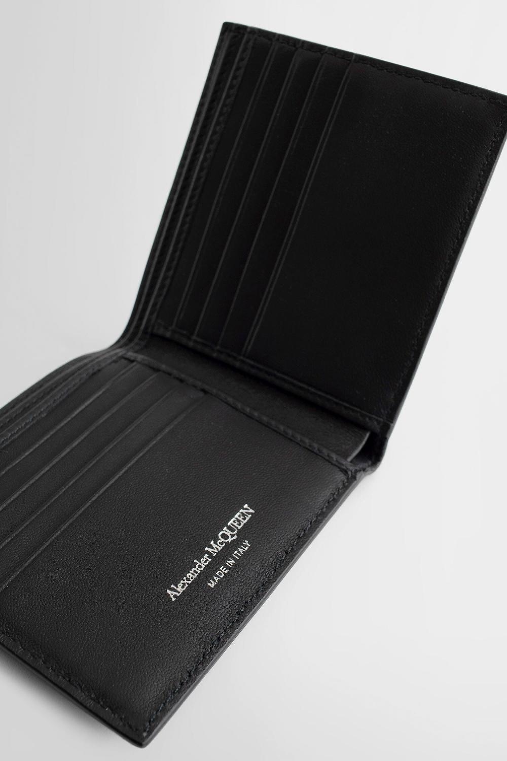 Antonioli ALEXANDER MCQUEEN MAN BLACK WALLETS & CARDHOLDERS Consegna Veloce