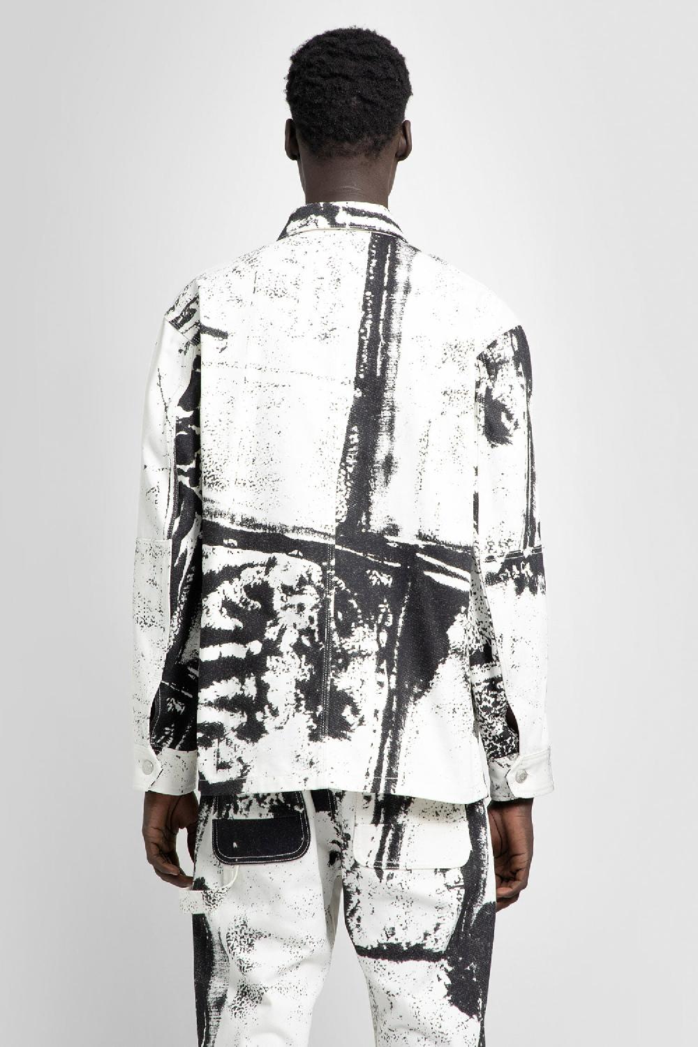 Antonioli ALEXANDER MCQUEEN MAN BLACK&WHITE JACKETS Prezzo Ridotto