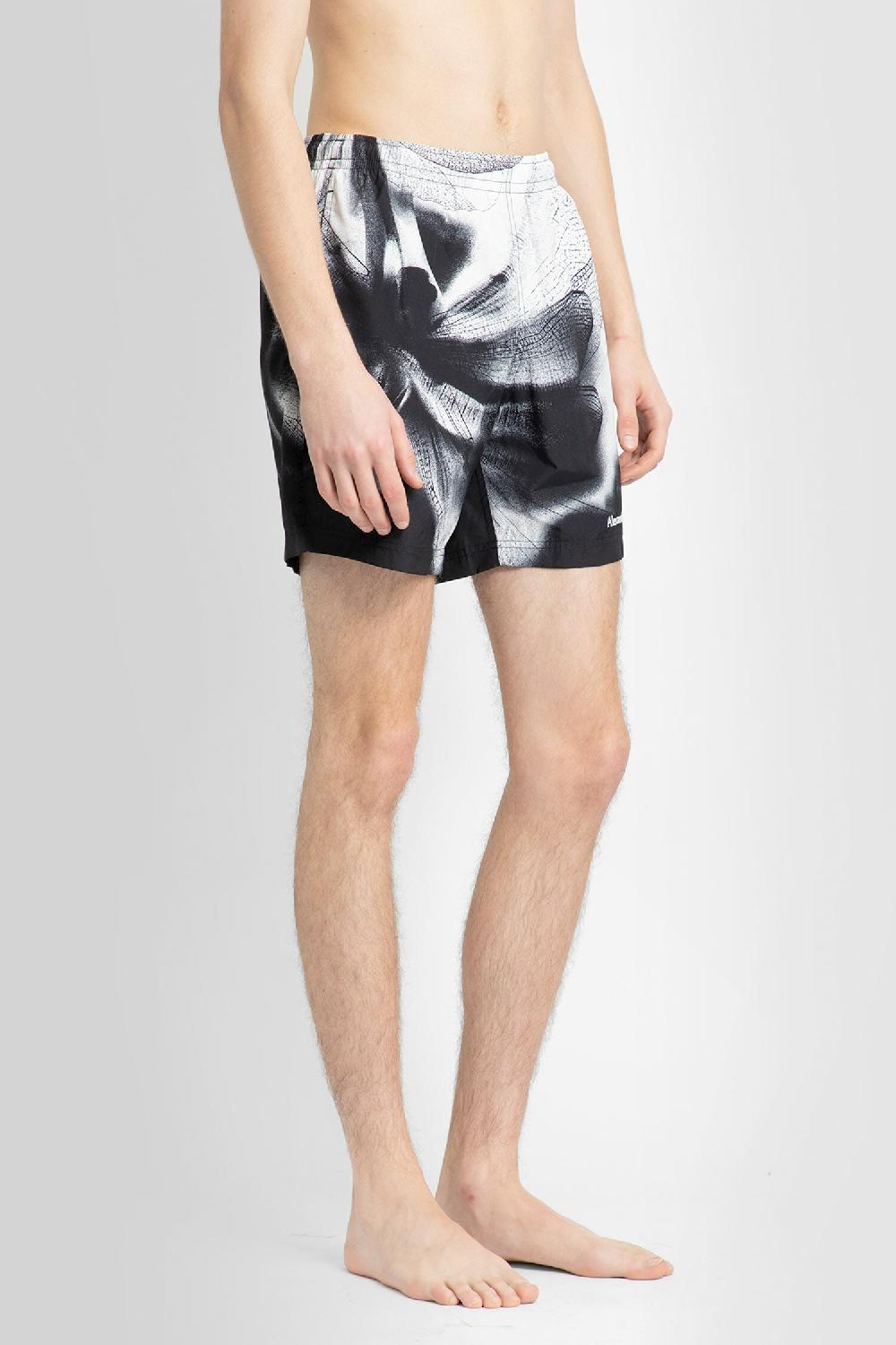 Antonioli ALEXANDER MCQUEEN MAN BLACK&WHITE SWIMWEAR Economico