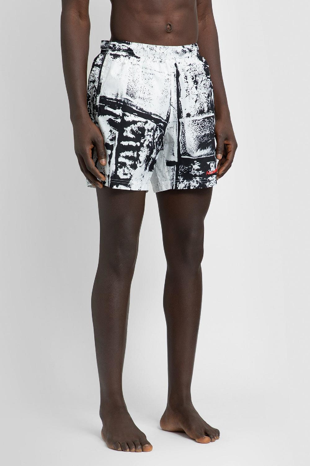 Antonioli ALEXANDER MCQUEEN MAN BLACK&WHITE SWIMWEAR Online
