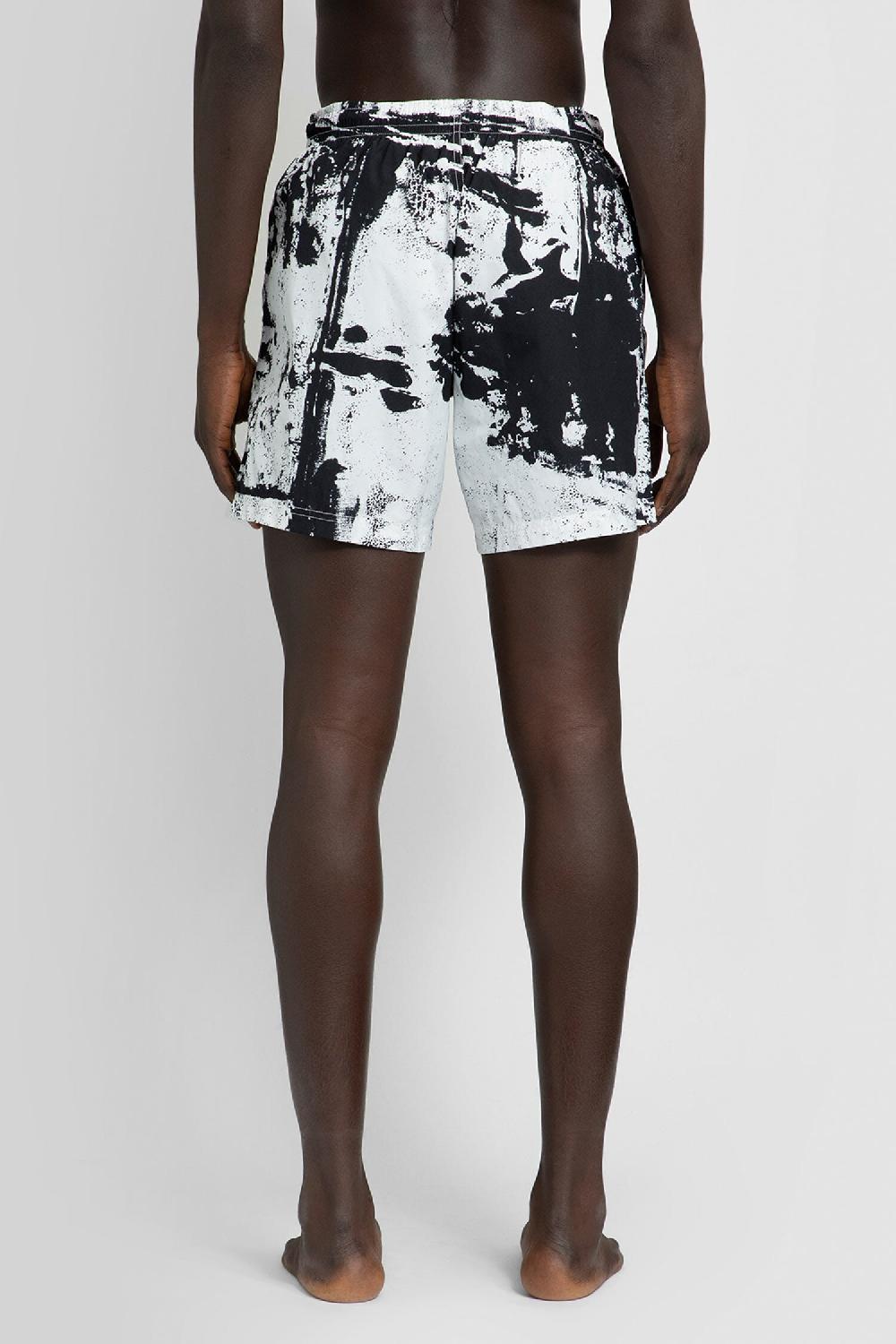 Antonioli ALEXANDER MCQUEEN MAN BLACK&WHITE SWIMWEAR Online