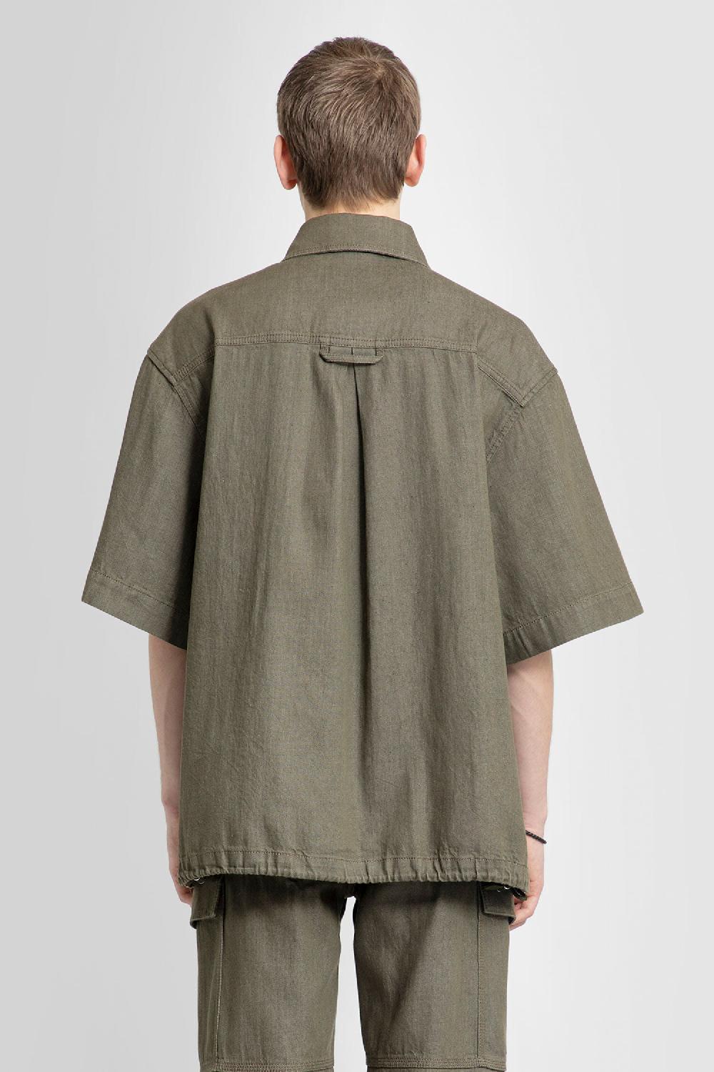 Antonioli ALEXANDER MCQUEEN MAN GREEN SHIRTS Saldi