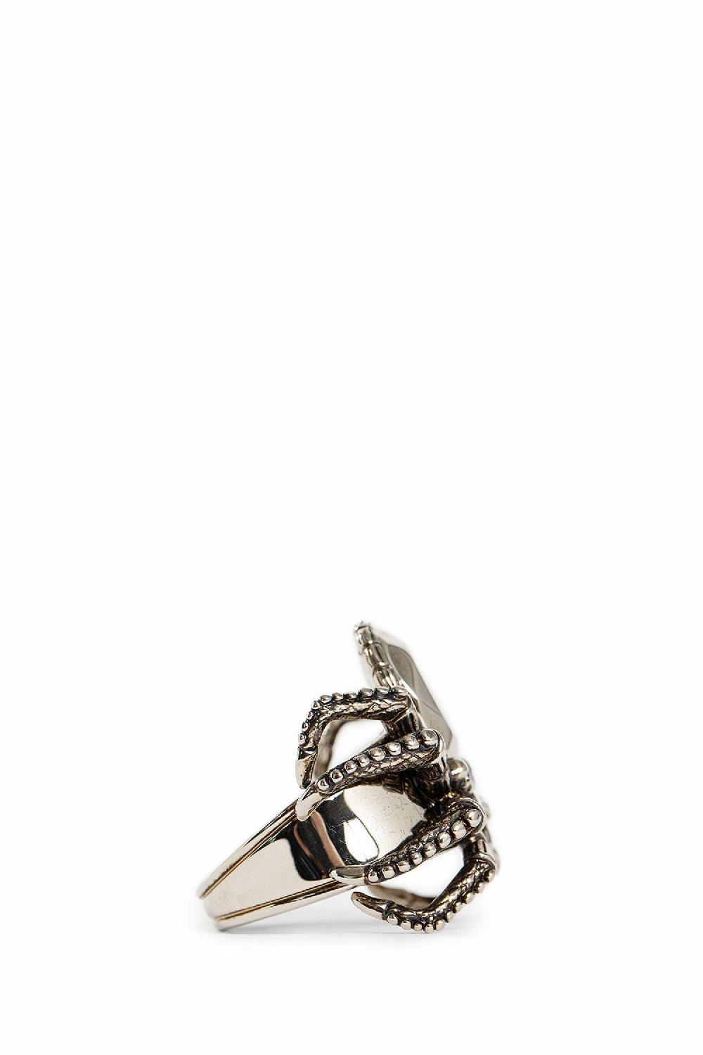 Antonioli ALEXANDER MCQUEEN MAN SILVER JEWELLERY Nuova