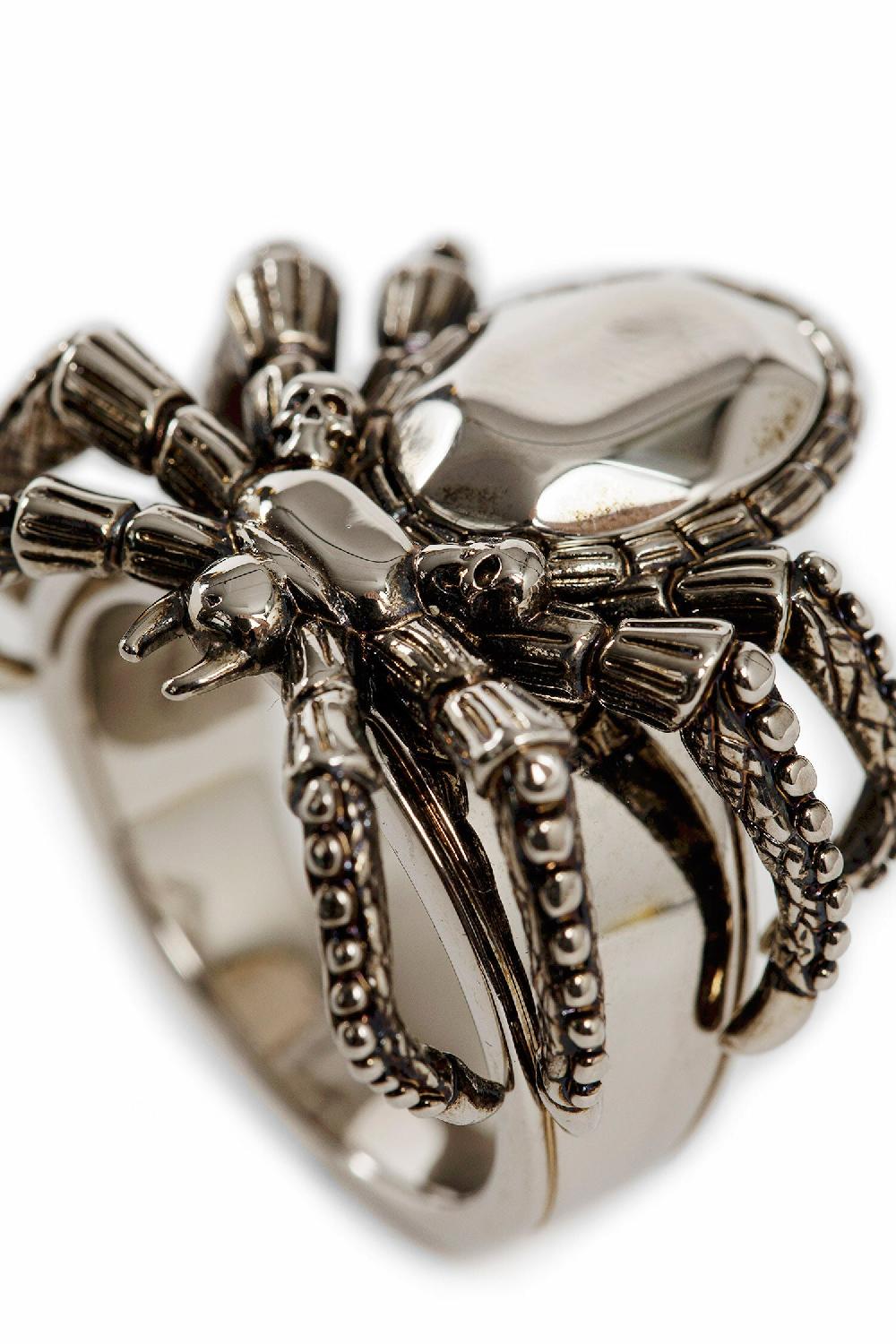 Antonioli ALEXANDER MCQUEEN MAN SILVER JEWELLERY Nuova