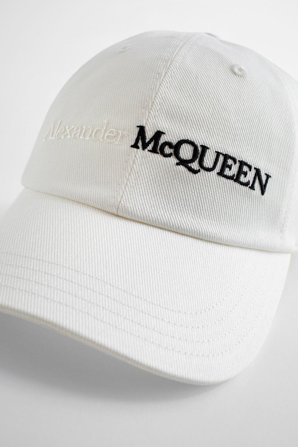 Antonioli ALEXANDER MCQUEEN MAN WHITE HATS 2025