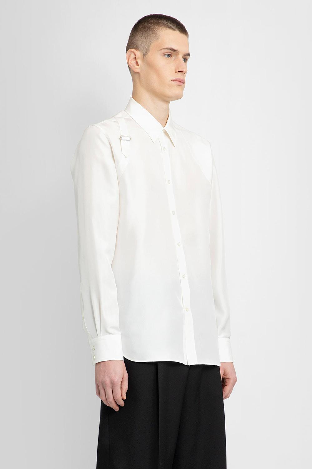 Antonioli ALEXANDER MCQUEEN MAN WHITE SHIRTS Italy