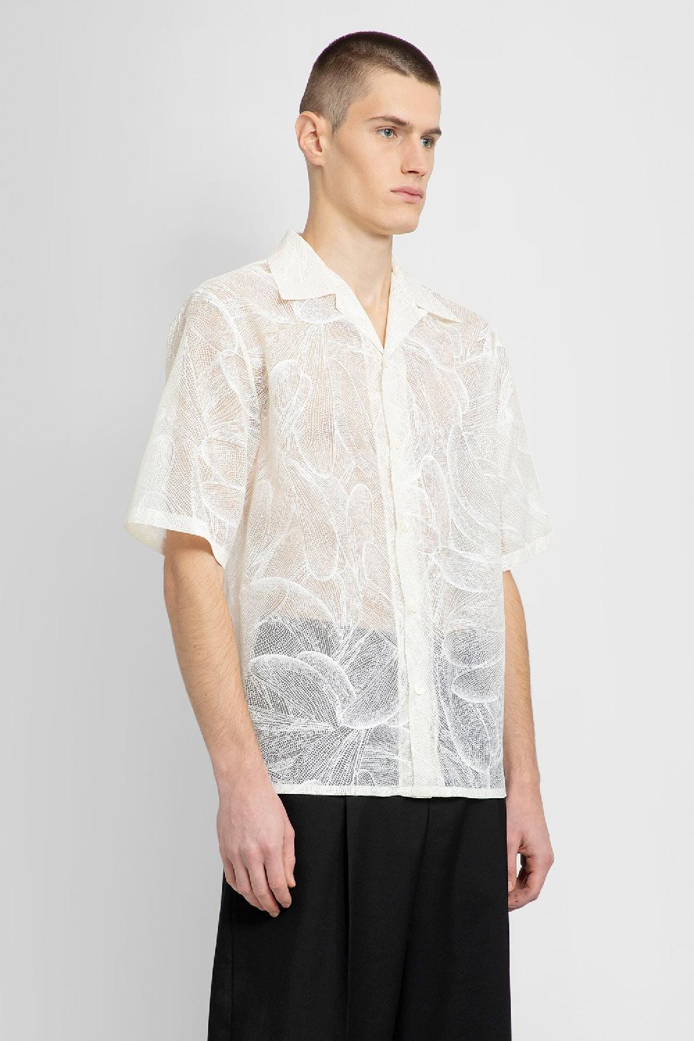 Antonioli ALEXANDER MCQUEEN MAN WHITE SHIRTS Italia