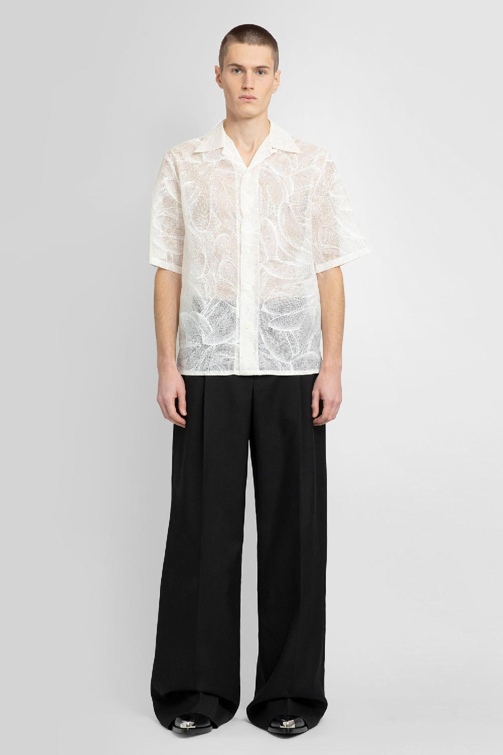 Antonioli ALEXANDER MCQUEEN MAN WHITE SHIRTS Italia