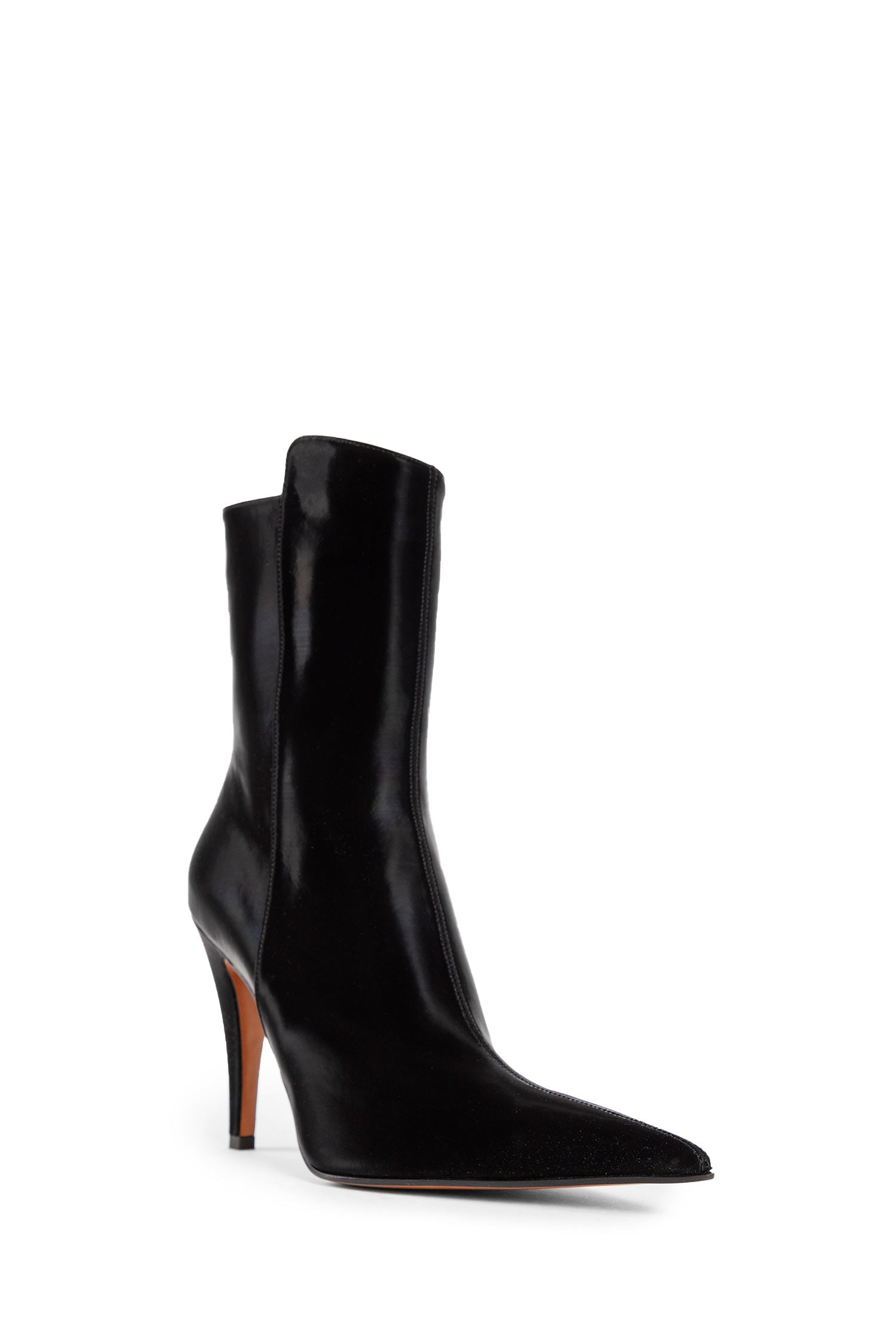 Antonioli ALEXANDER MCQUEEN WOMAN BLACK BOOTS Shopping Online