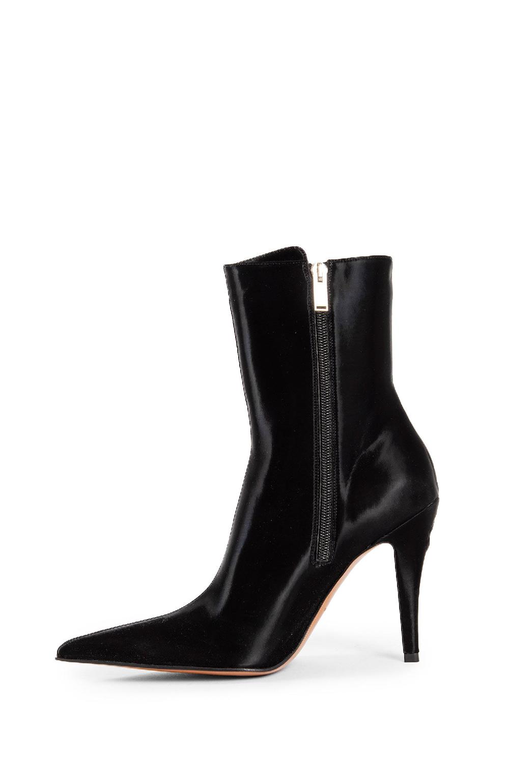 Antonioli ALEXANDER MCQUEEN WOMAN BLACK BOOTS Shopping Online