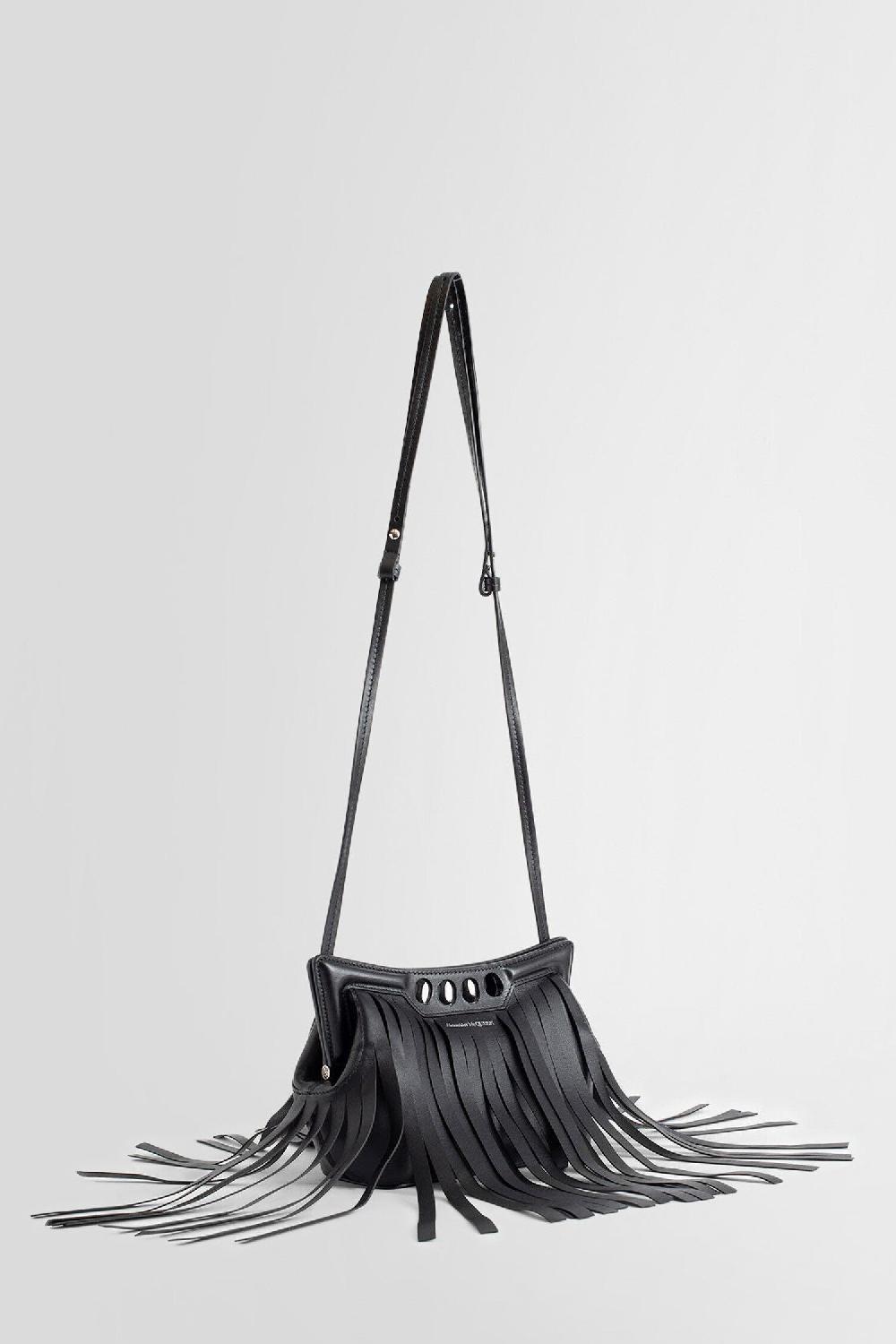Antonioli ALEXANDER MCQUEEN WOMAN BLACK CLUTCHES & POUCHES Prezzo Ridotto