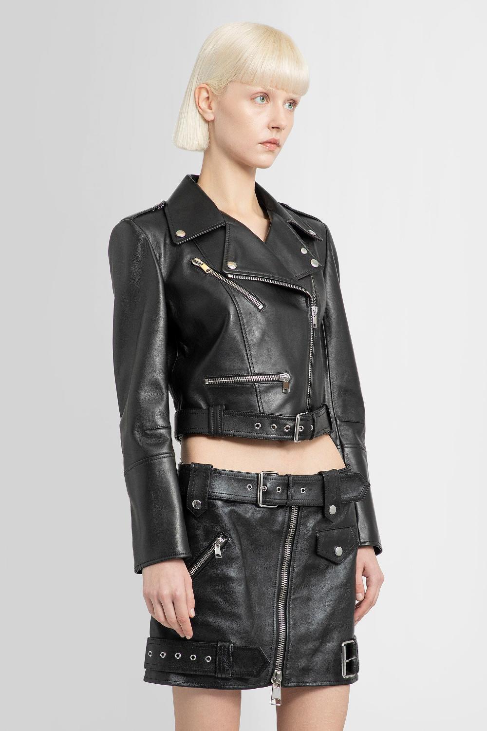 Antonioli ALEXANDER MCQUEEN WOMAN BLACK JACKETS Offerta