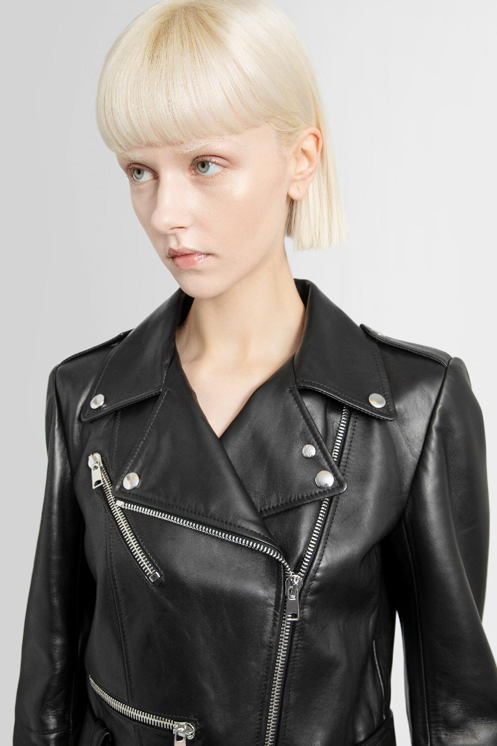 Antonioli ALEXANDER MCQUEEN WOMAN BLACK JACKETS Offerta