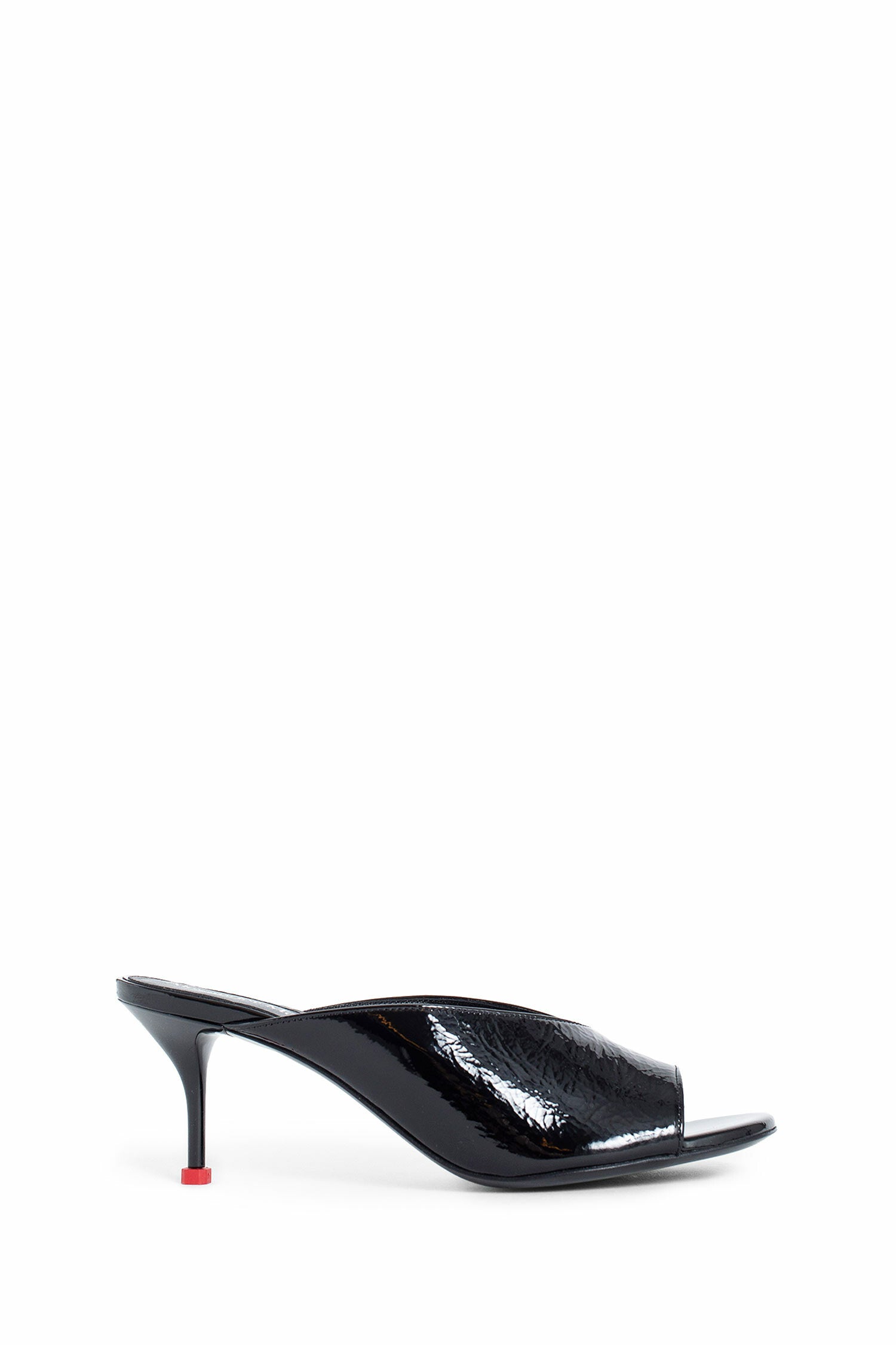 Antonioli ALEXANDER MCQUEEN WOMAN BLACK MULES Italia
