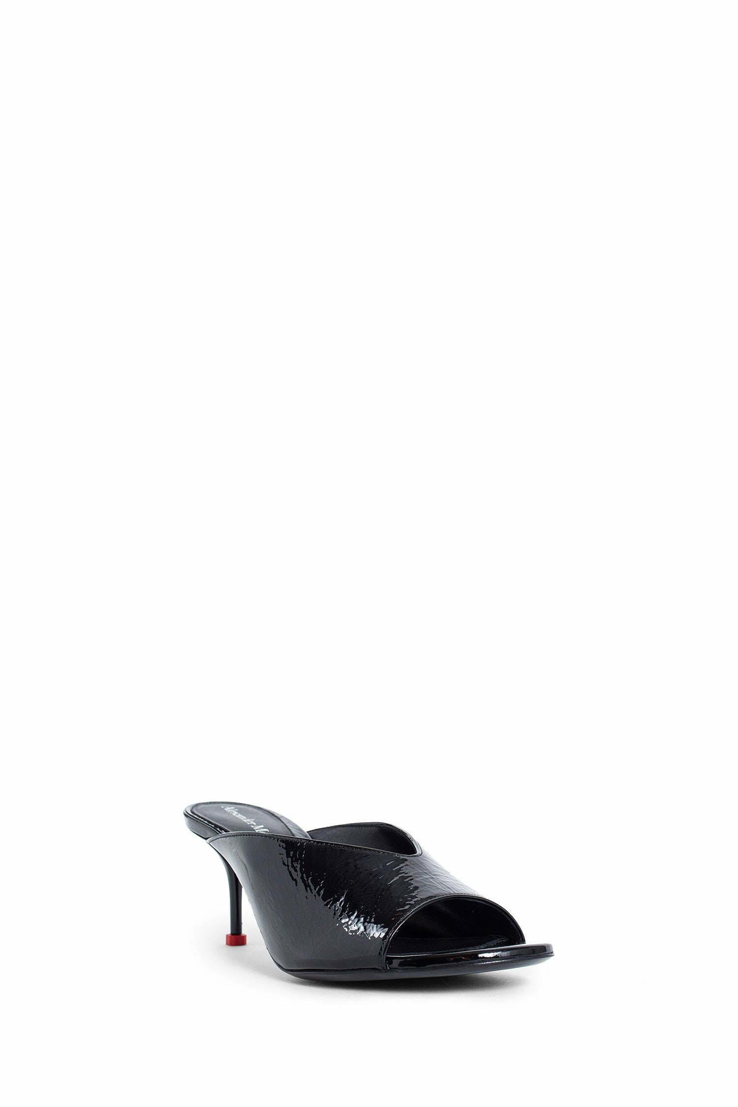 Antonioli ALEXANDER MCQUEEN WOMAN BLACK MULES Italia