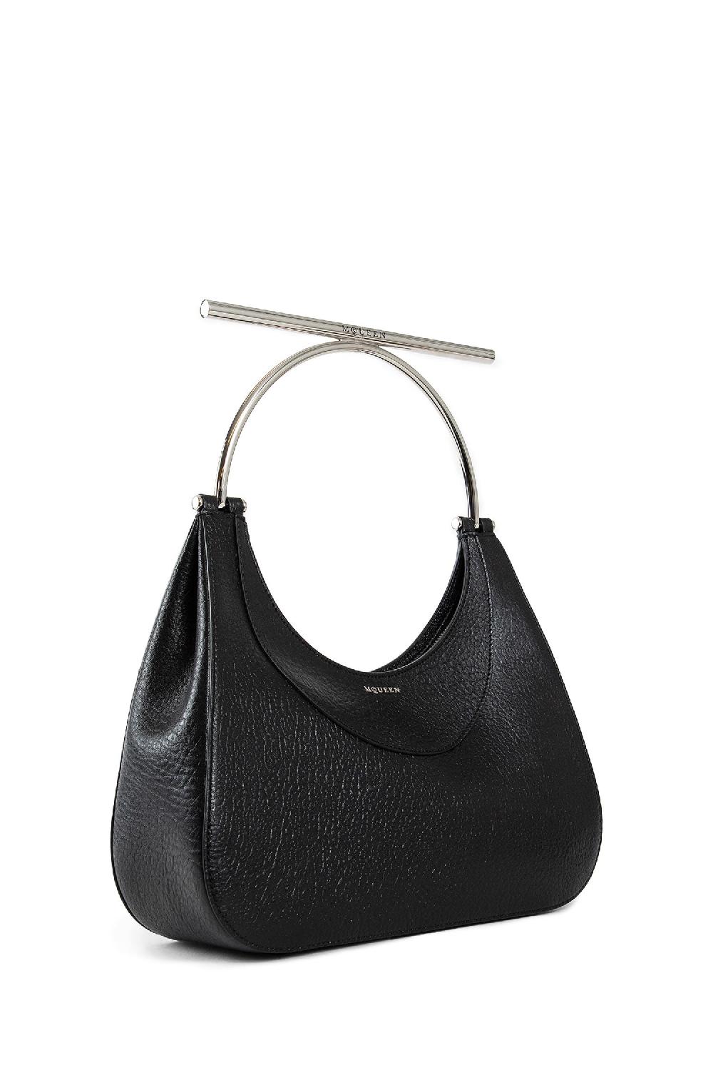 Antonioli ALEXANDER MCQUEEN WOMAN BLACK TOP HANDLE BAGS Italia