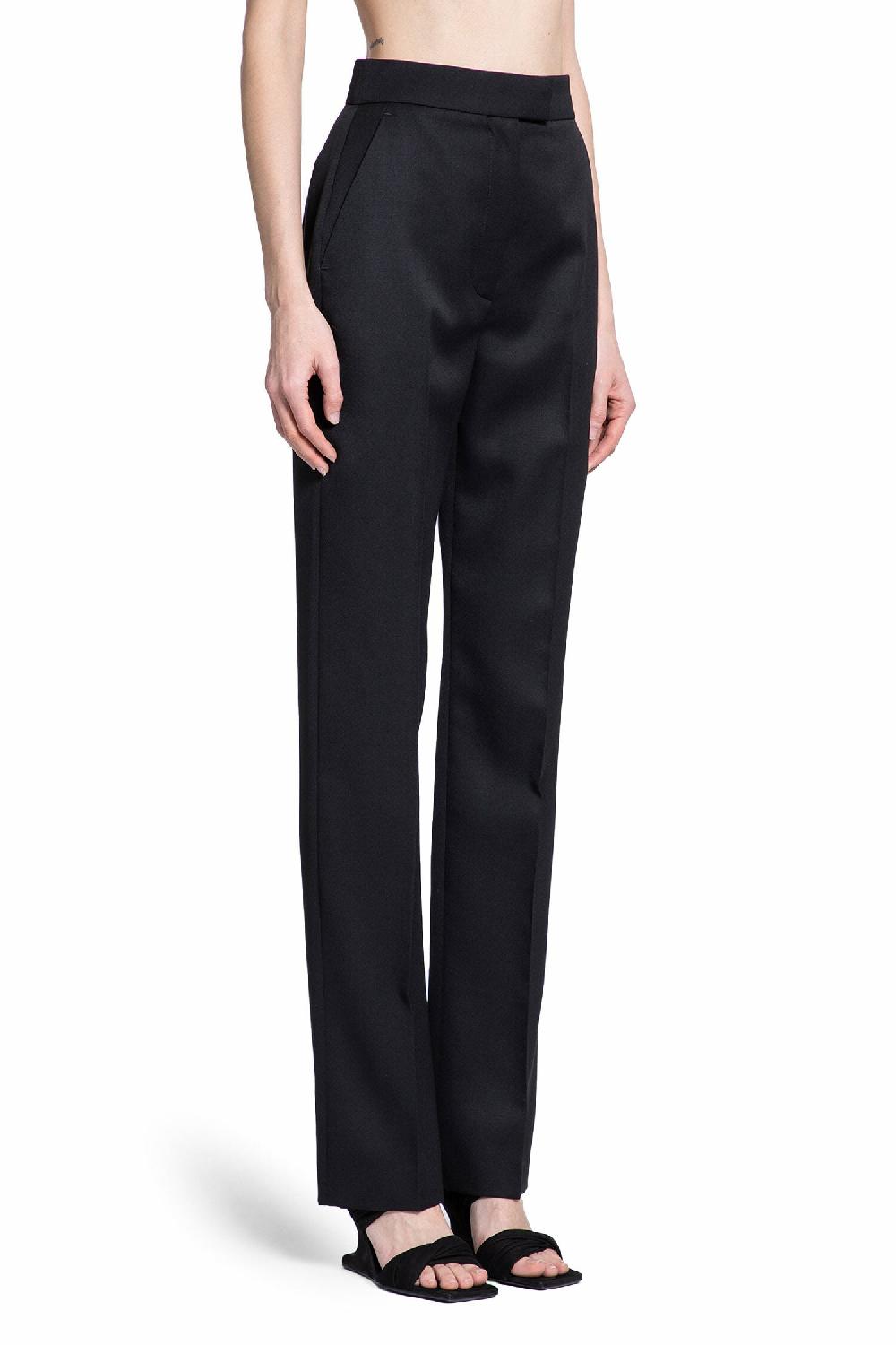 Antonioli ALEXANDER MCQUEEN WOMAN BLACK TROUSERS Qualità