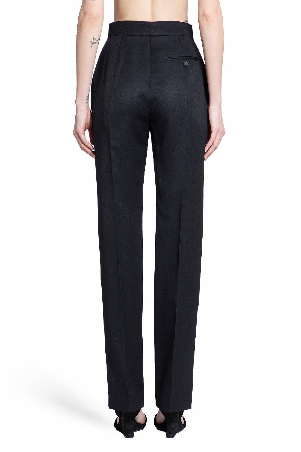 Antonioli ALEXANDER MCQUEEN WOMAN BLACK TROUSERS Qualità