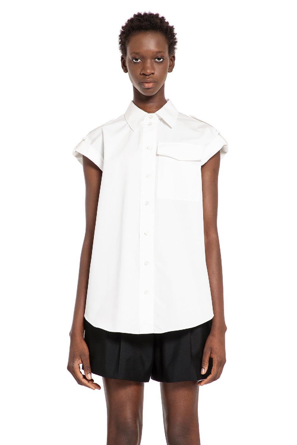 Antonioli ALEXANDER MCQUEEN WOMAN BLACK&WHITE SHIRTS Soddisfazione Garantita