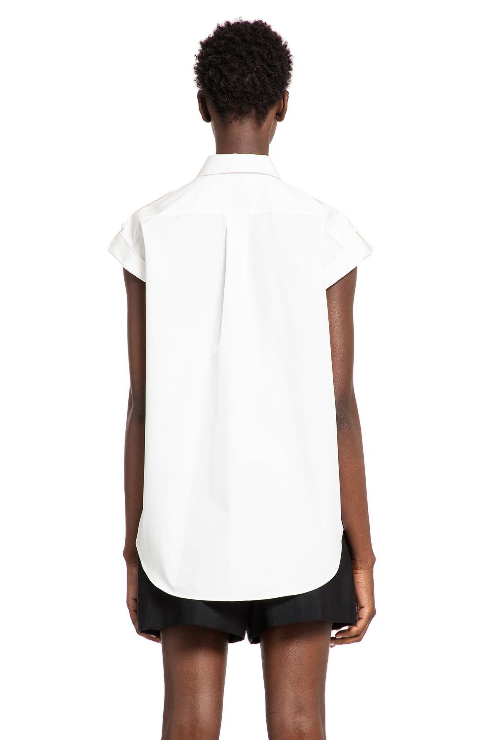Antonioli ALEXANDER MCQUEEN WOMAN BLACK&WHITE SHIRTS Soddisfazione Garantita