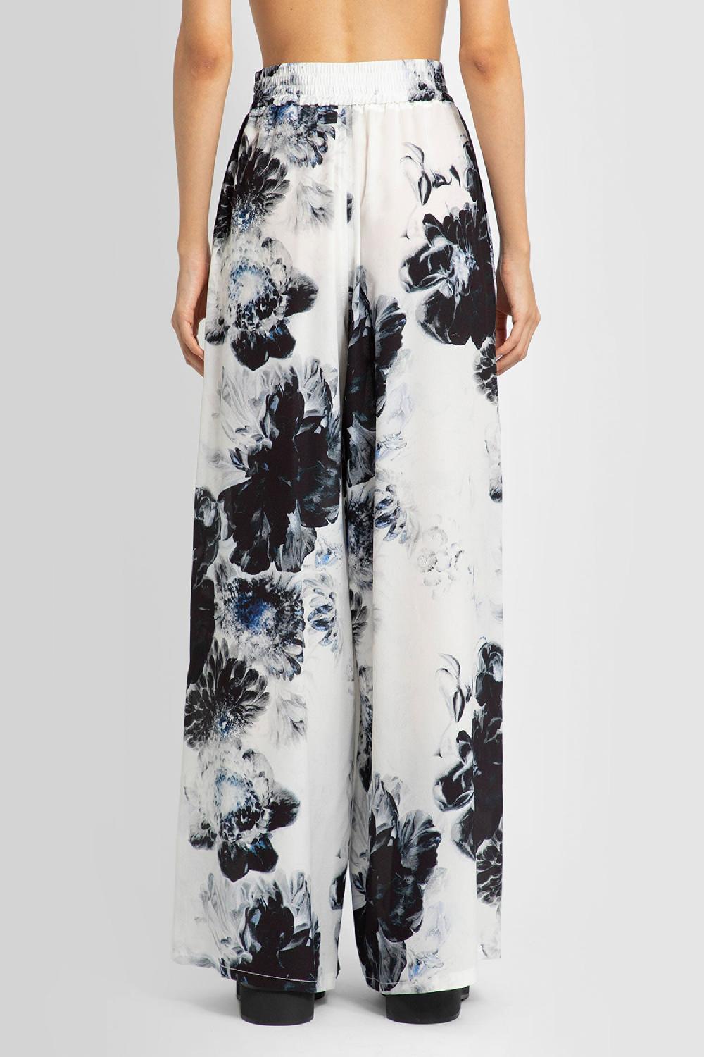 Antonioli ALEXANDER MCQUEEN WOMAN BLACK&WHITE TROUSERS Negozi Online