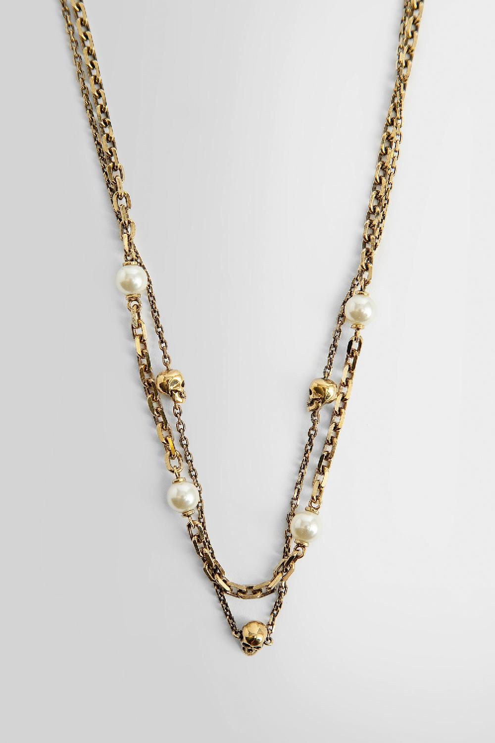 Antonioli ALEXANDER MCQUEEN WOMAN GOLD JEWELLERY Consegna Veloce
