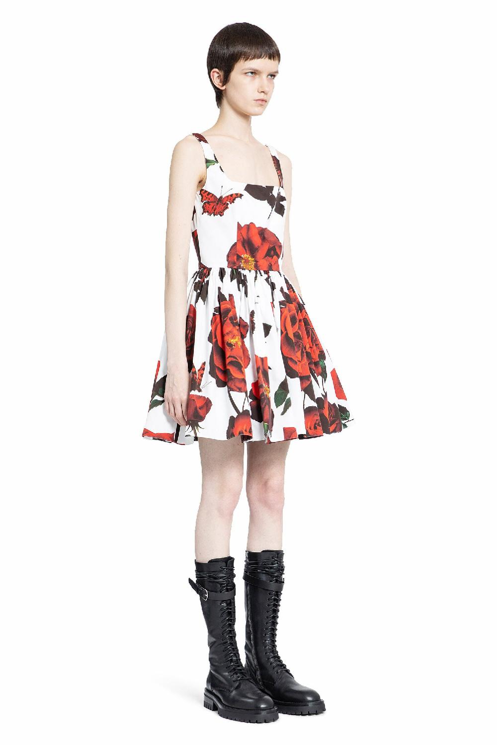 Antonioli ALEXANDER MCQUEEN WOMAN WHITE DRESSES Outlet
