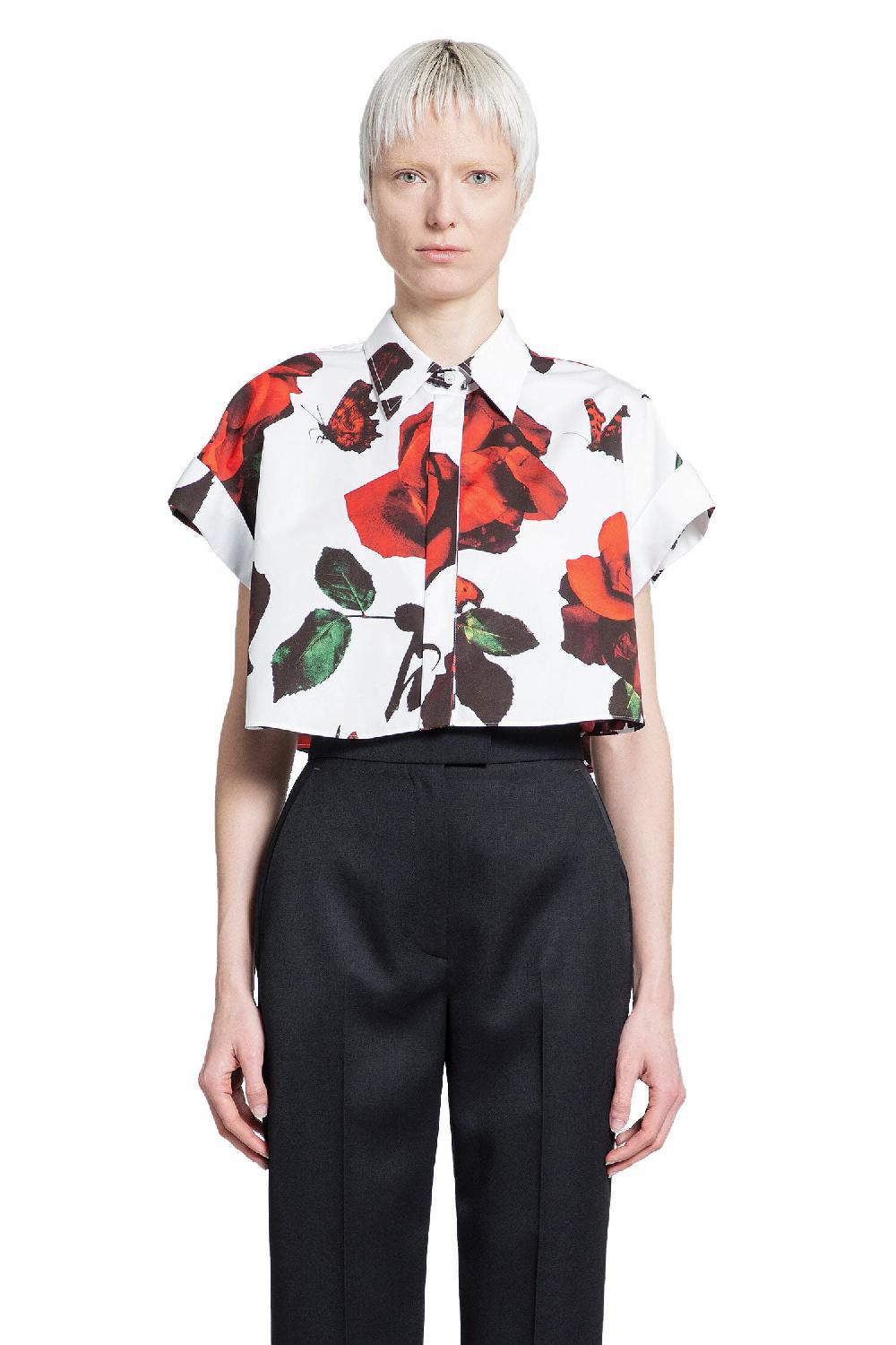 Antonioli ALEXANDER MCQUEEN WOMAN WHITE SHIRTS Saldi