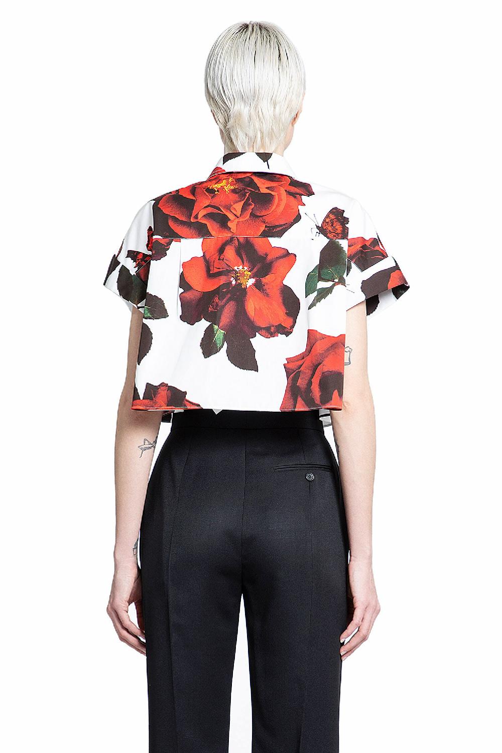 Antonioli ALEXANDER MCQUEEN WOMAN WHITE SHIRTS Saldi
