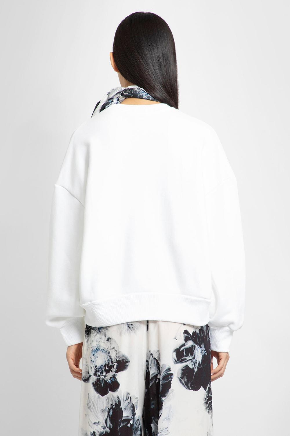 Antonioli ALEXANDER MCQUEEN WOMAN WHITE SWEATSHIRTS Fornitura limitata