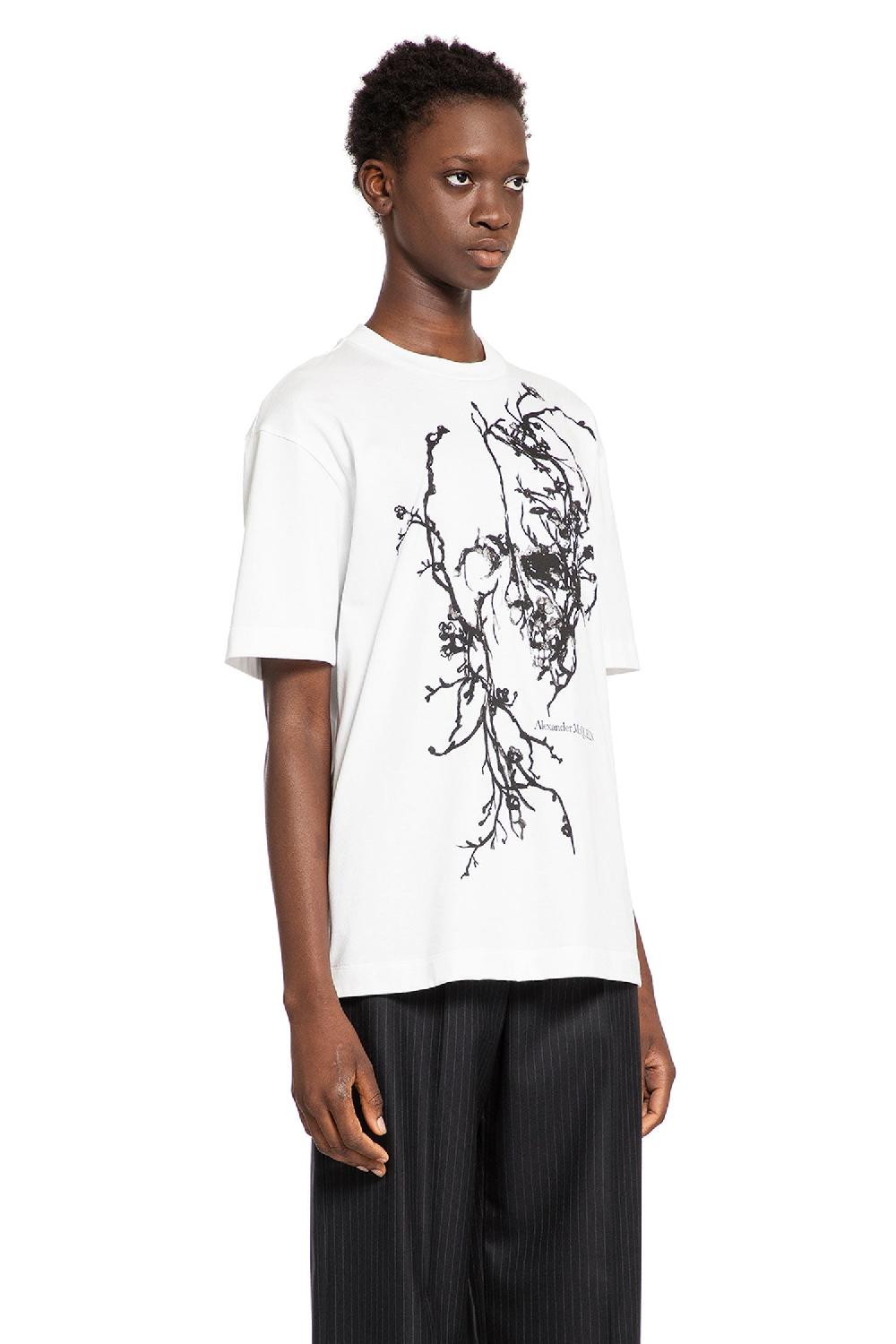 Antonioli ALEXANDER MCQUEEN WOMAN WHITE T-SHIRTS & TANK TOPS Offerta esclusiva