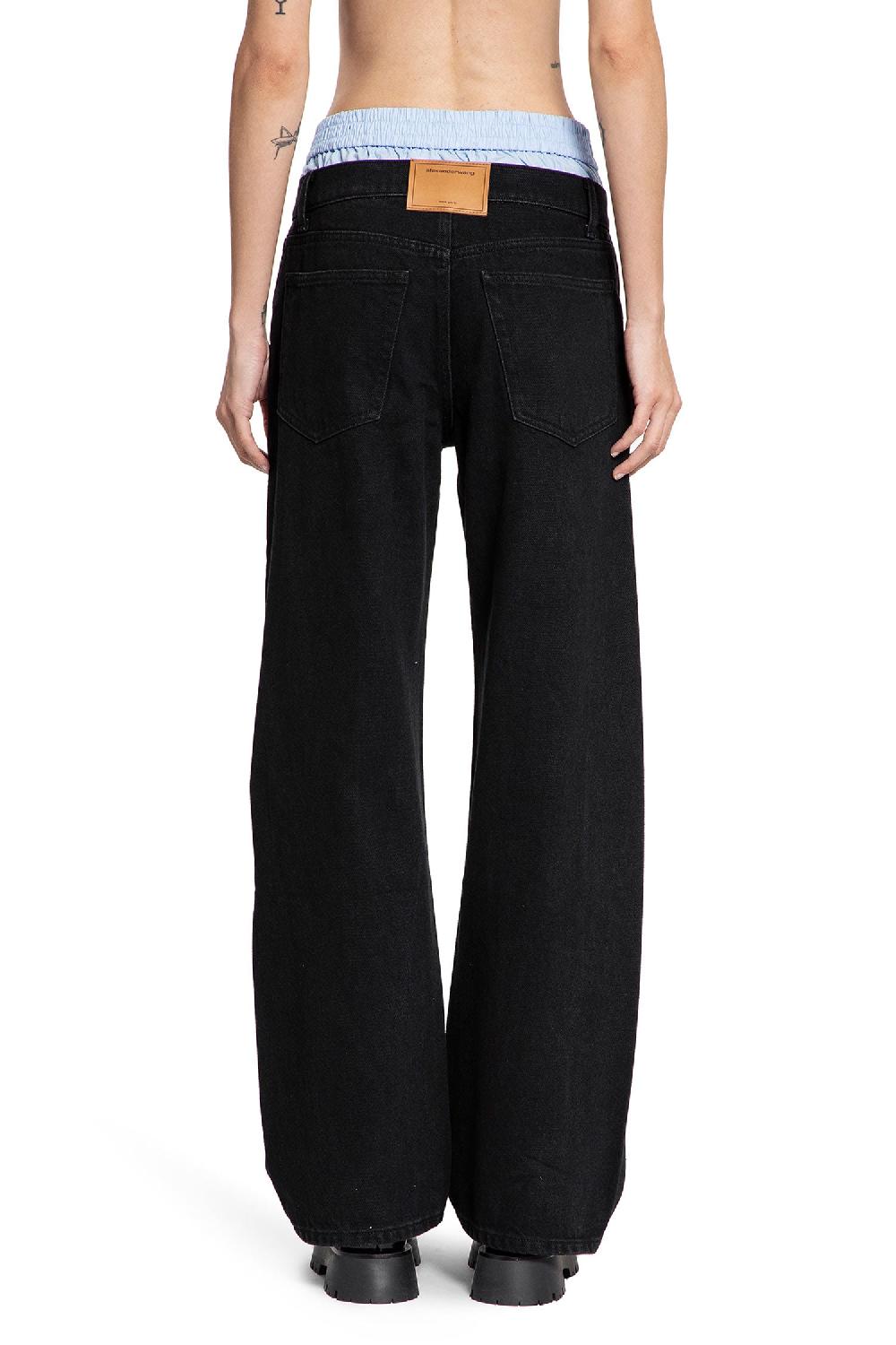 Antonioli ALEXANDER WANG WOMAN BLACK JEANS Qualità