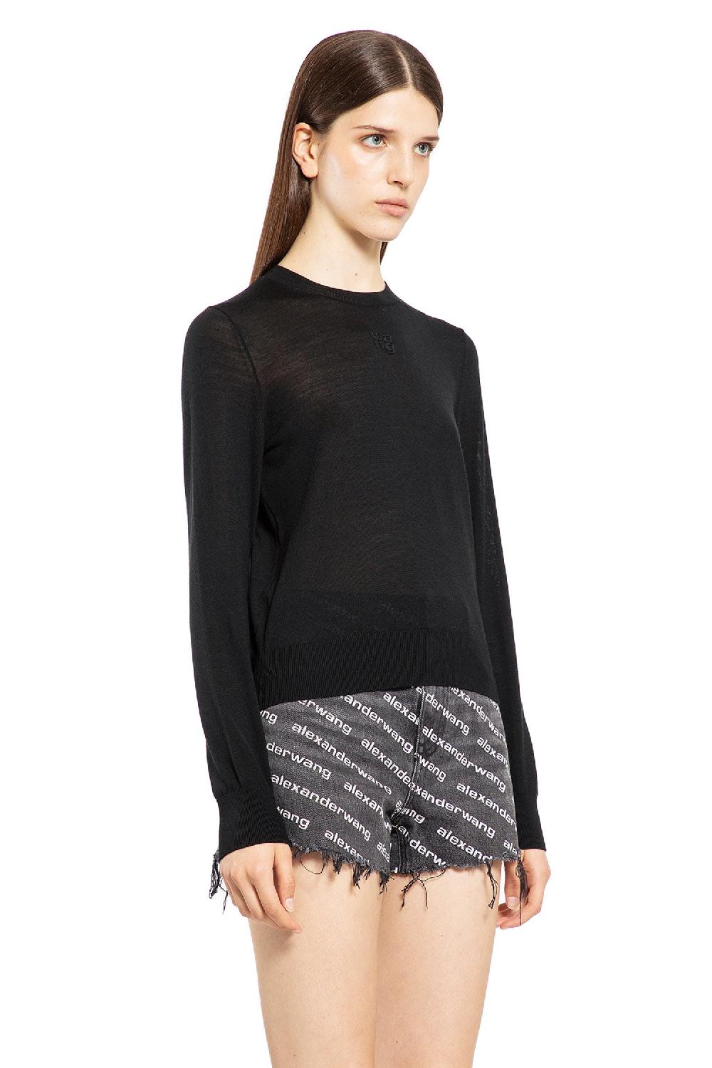 Antonioli ALEXANDER WANG WOMAN BLACK KNITWEAR Vendita