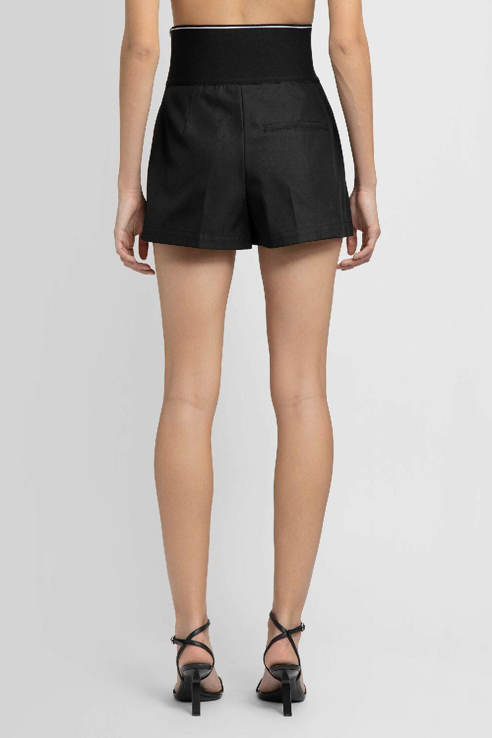 Antonioli ALEXANDER WANG WOMAN BLACK SHORTS Qualità Garantita