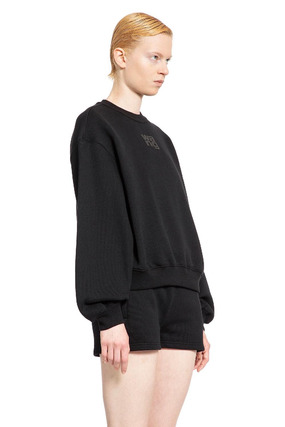 Antonioli ALEXANDER WANG WOMAN BLACK SWEATSHIRTS Grandi sconti
