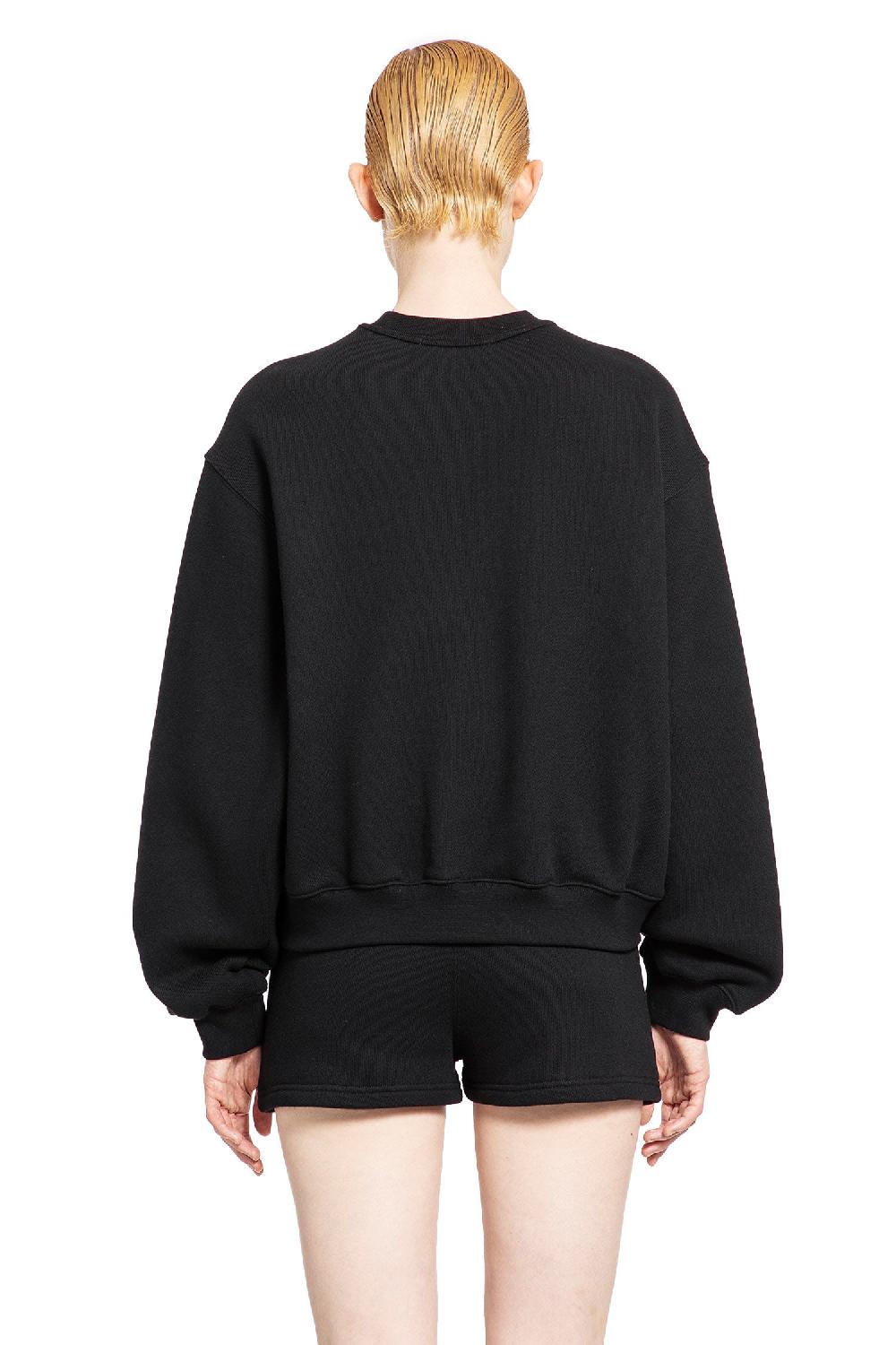 Antonioli ALEXANDER WANG WOMAN BLACK SWEATSHIRTS Grandi sconti