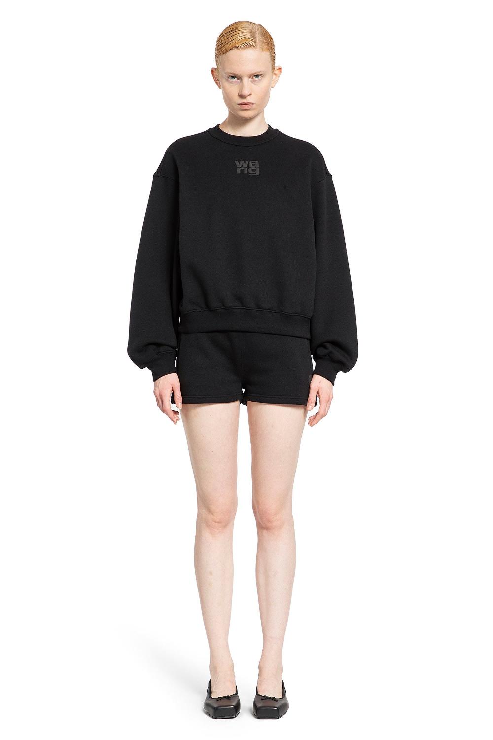 Antonioli ALEXANDER WANG WOMAN BLACK SWEATSHIRTS Grandi sconti