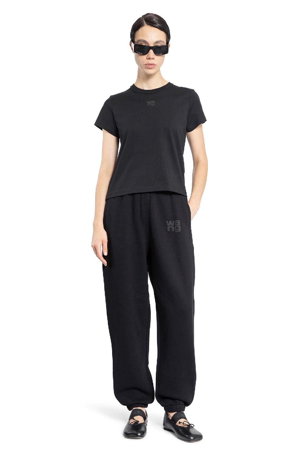 Antonioli ALEXANDER WANG WOMAN BLACK T-SHIRTS & TANK TOPS Affare Del Giorno